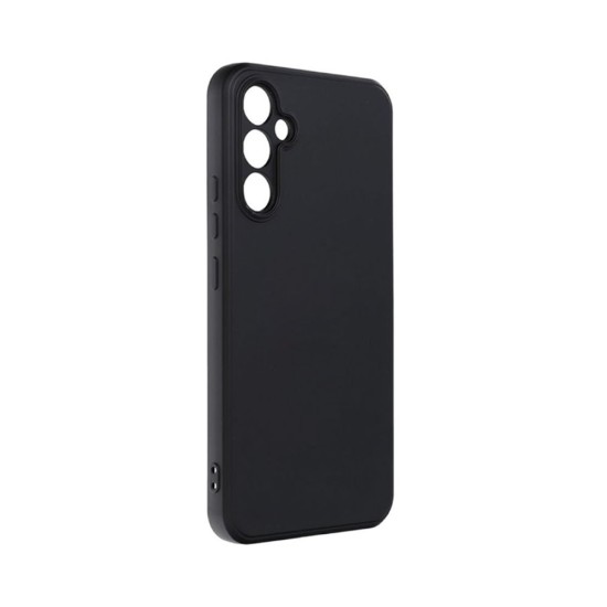 Soft Silicone Case with Camera Shield for Samsung Galaxy A34 Black